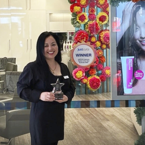 Just Cuts Toowoomba Grand Central Stylist brings home national award