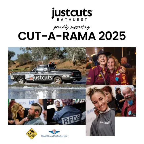 Just Cuts’ Cut-a-Rama heads to Bathurst as its support for the RFDS tops $550,000